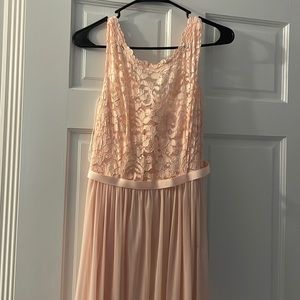 Flowy Petal Pink Gown